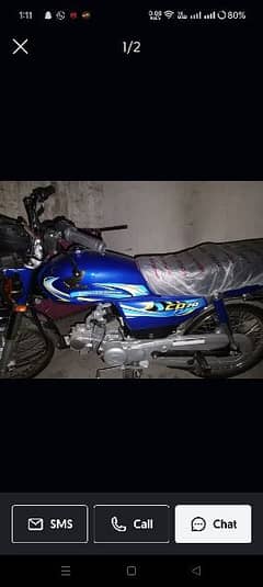 Honda CD 70 Blue Moon