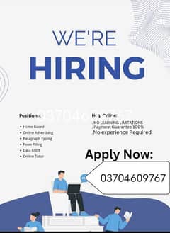 Online Job/Full-Time/Part Time/Home Base Job, Boys and Girls Apply N 0