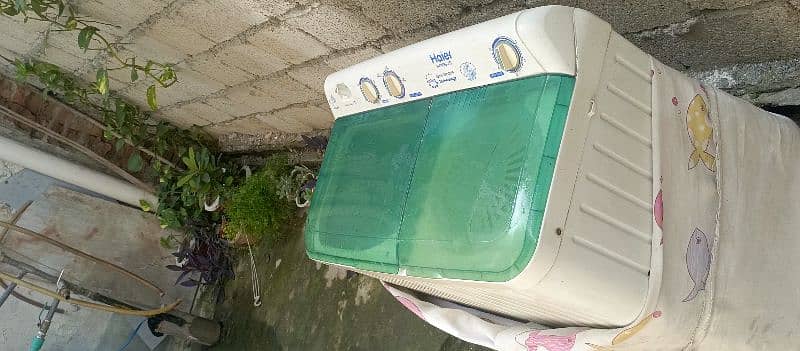 Haier washing machine and dryer perfect working condition 1