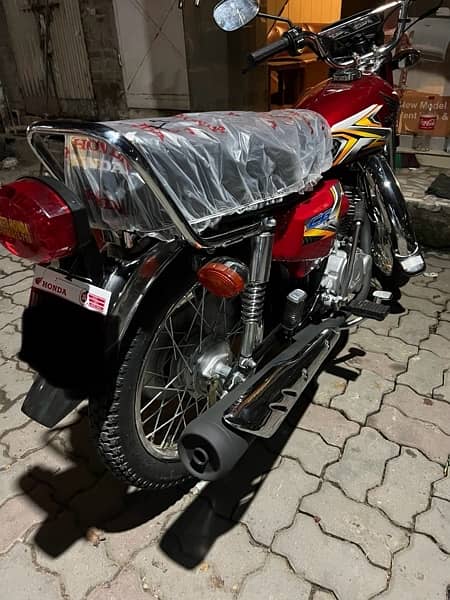 2025 Honda CG125 punjab registered 1