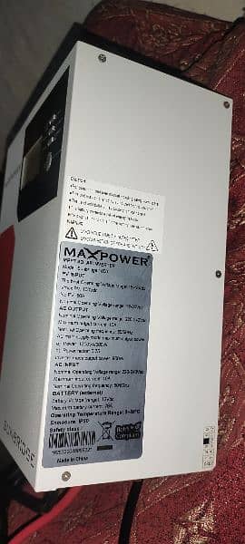 Max Power Sunbridg 1000 Model 1200 Watt Inverter Fresh Condition 3