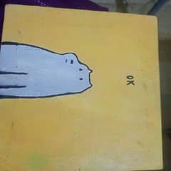 we bare bear ice bear painting