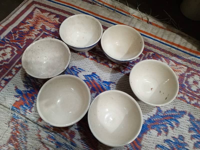 Tea Bowls | Piyala | Soup Bowls | Pack of 6 1