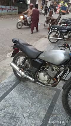 Suzuki GS 150 bike heavy bike with after market modification