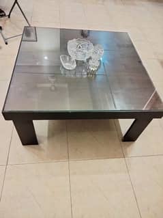 3 Set center table with glass