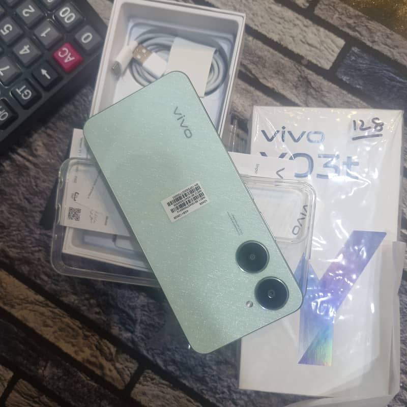 vivo y 03 4/128 green 0