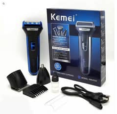 Kemei KM-6330 3 in 1 Professional Hair Trimmer Super Grooming Kit