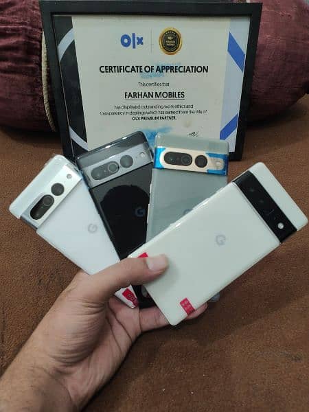 pixel 7 pro ,6 pro brand new approved stock 1