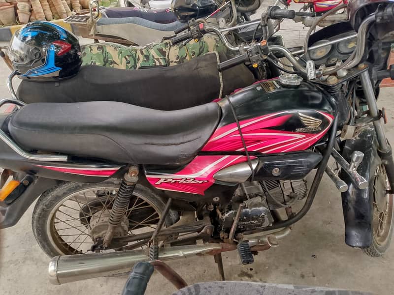 Honda Pridor 2018 exchange possible with honda CD 70 4