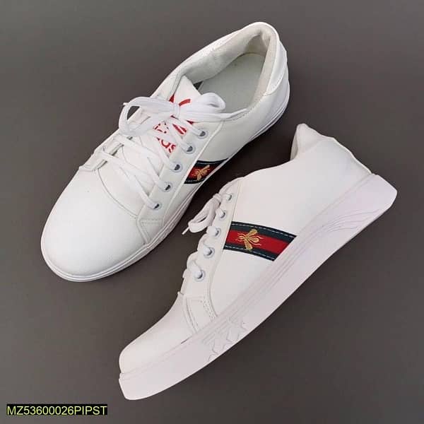 Mens sports shoes White 4