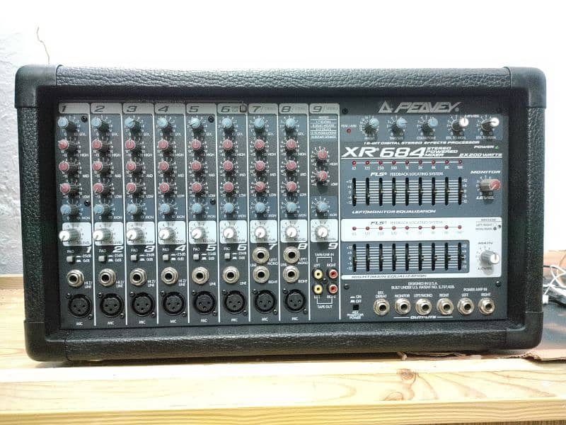 Peavey xr 684 USA mixer amplifier Sound dj 0