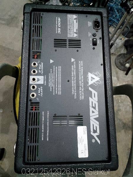 Peavey xr 684 USA mixer amplifier Sound dj 2