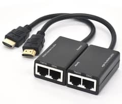 HDMI Expender over Lan Cable (Cat 5e /6) (WhatsApp 0339-6233342)