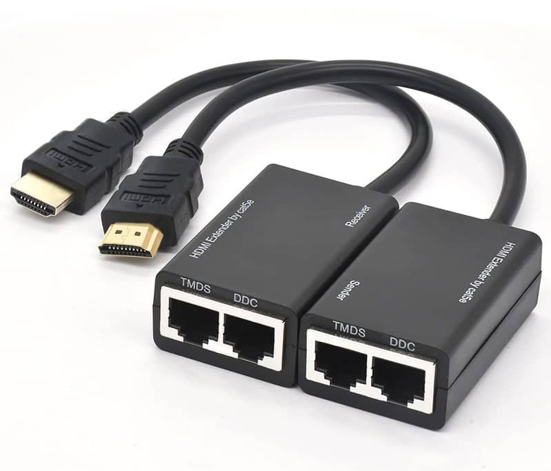 HDMI Expender over Lan Cable (Cat 5e /6) (WhatsApp 0339-6233342) 0