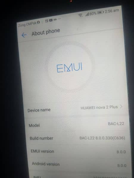 Huawei Nova 2 plus 4GB 128GB Dual sim p t a approved 3