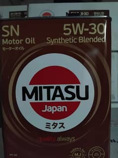 Car engine oil Japanese made . . milage 9000km . . . .