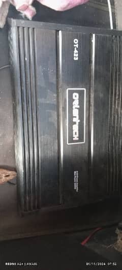 amplifier 4 chanel 3500 watt for