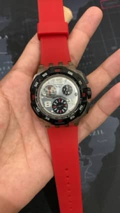 Swatch Swiss Made Chronograph Watch 44mm Dial Size