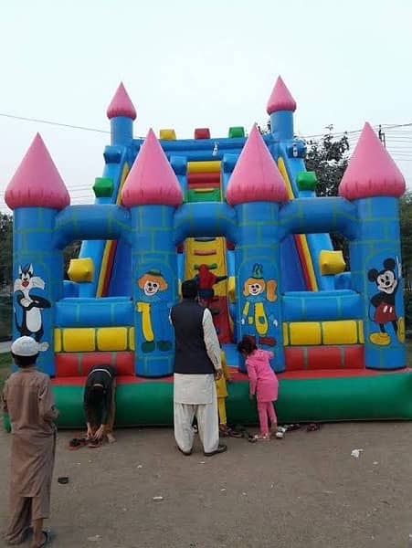 jumping castle slide har qisam ki ha amre pas Watsap 03002411310 2