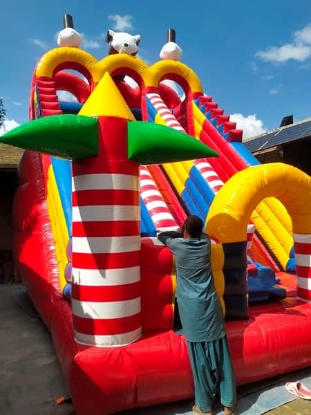 jumping castle slide har qisam ki ha amre pas Watsap 03002411310 17