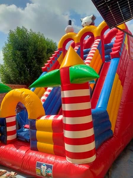 jumping castle slide har qisam ki ha amre pas Watsap 03002411310 18