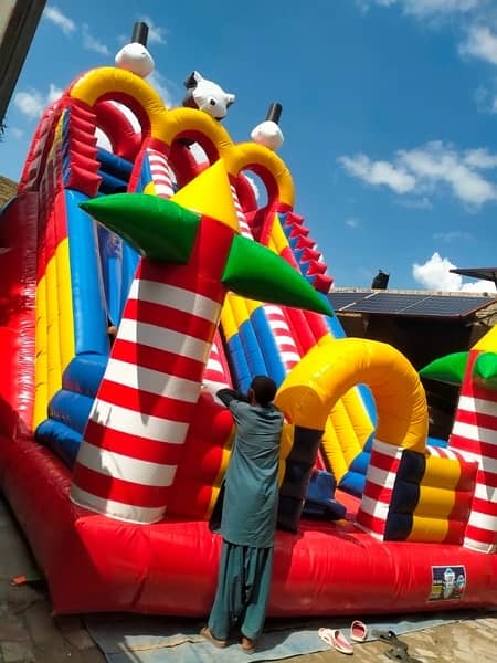 jumping castle slide har qisam ki ha amre pas Watsap 03002411310 19