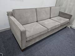 Sofa set with center table