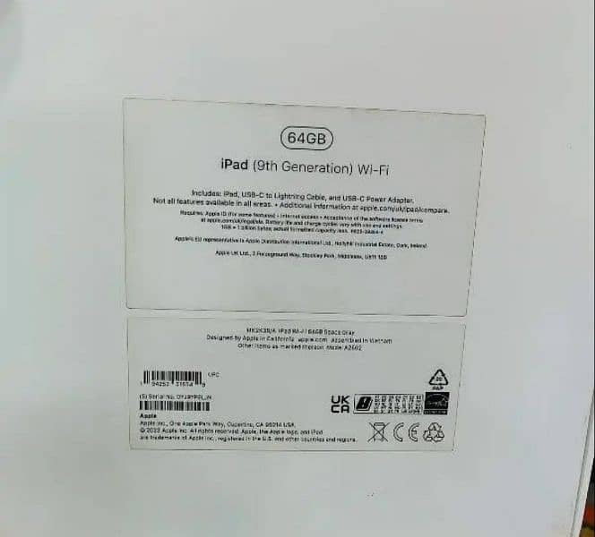 iPad 9 generation 10 by 10 4 months apple warranty 3