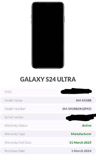 Samsung S24 Ultra Official PTA Approved 8