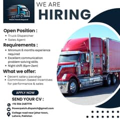 Telesales Representative - Truck Dispatch