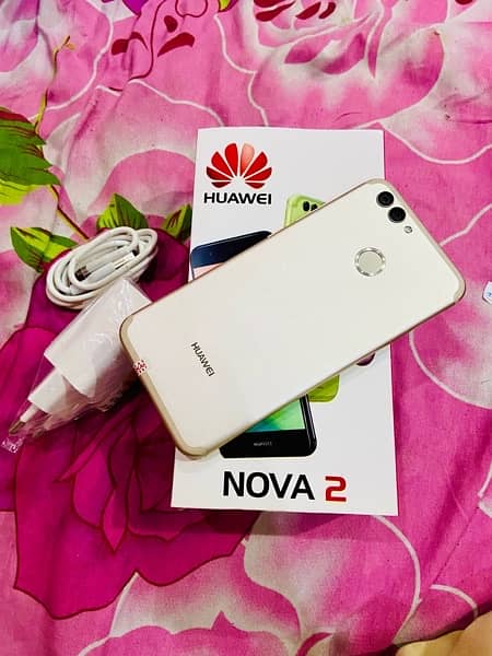 Huawei Nova 2 With Box and Charger 1