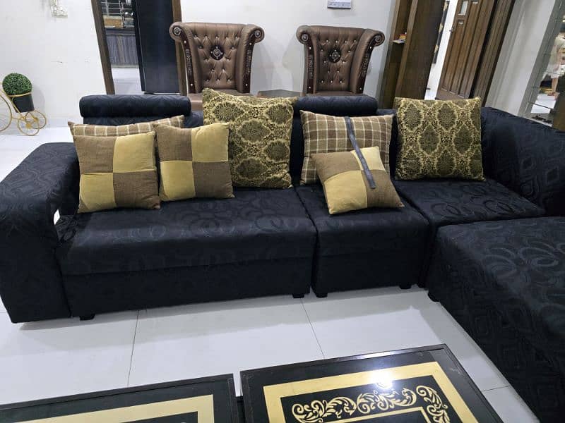 L shape sofa for sale 1