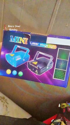 laser light