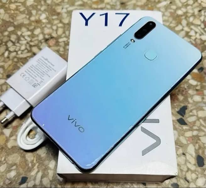 Vivo Y17 8/256 With Box and Charger 1