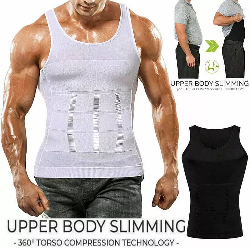 Slim N Lift Slimming Tummy Tucker Body Shaper Vest for Men 4