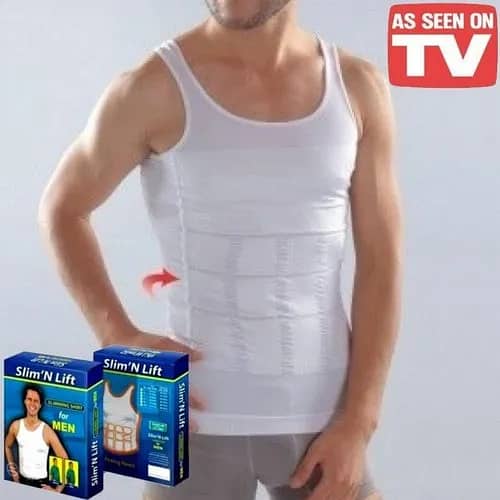 Slim N Lift Slimming Vest / Body Shaper For Men 1