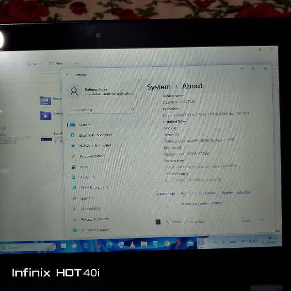 7th generation touch screen laptop urgent for sale 1000gb hard drive 4