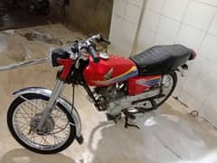 cg 125 model 2010 bahawalpur 03151000641 urgent sale