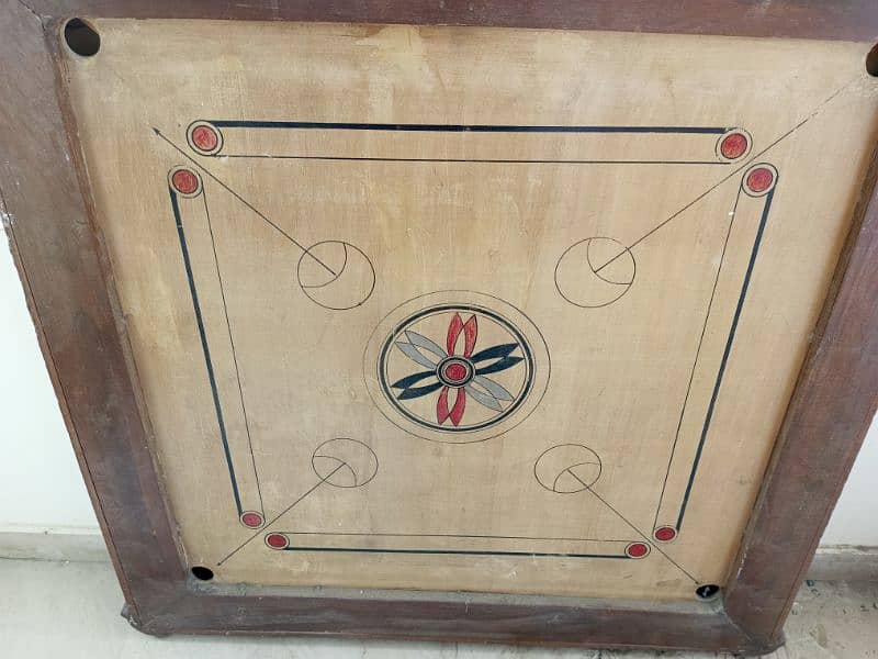 full size wooden carrom board 1