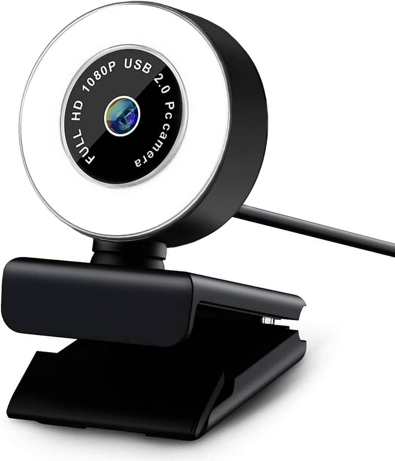 Aigoss Webcam with Microphone & Privacy Cover, 1080P Full HD Web Cam 4