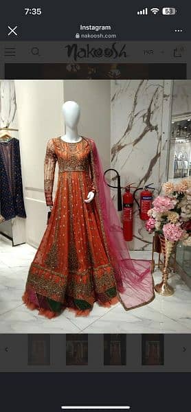 Nakoosh mehndi dress 2