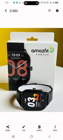 Amazfit Pop 3s smart watch New contion