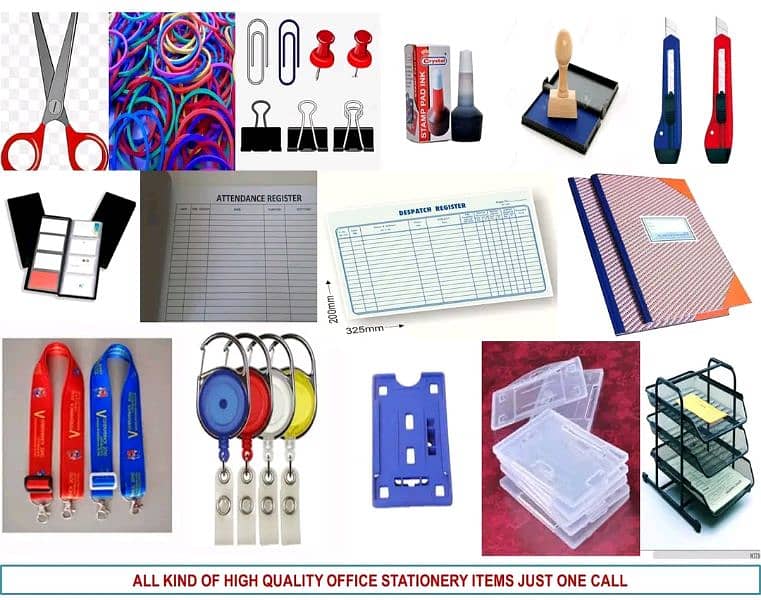 contact us for any kind of stationery and books 0