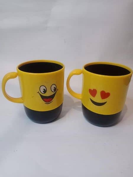 Beautiful Smiley Tea Mug 2,Pack Of 2 0