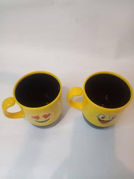 Beautiful Smiley Tea Mug 2,Pack Of 2 3