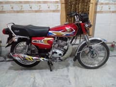 Honda 125 in good condition original document biometric mojod he