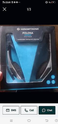 4 pieces polana headphone , attach with mobile, laptop all device.