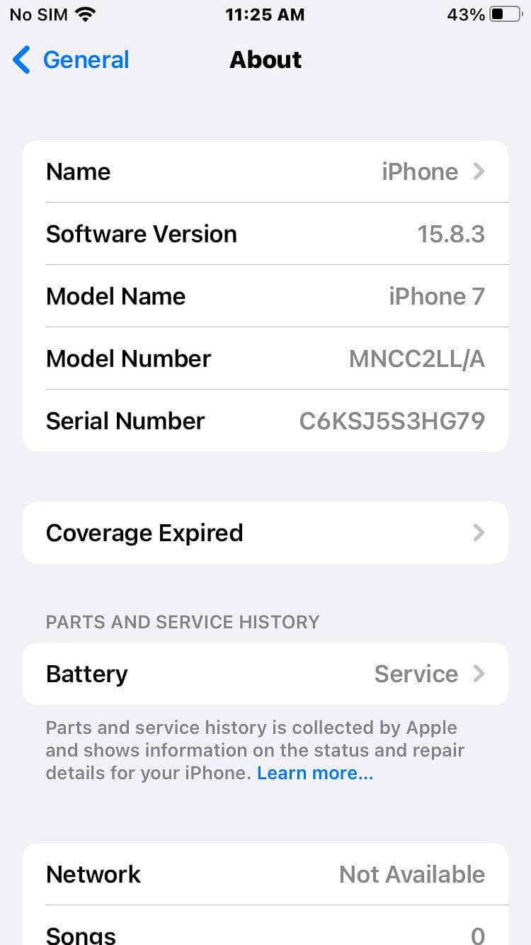 Iphone 7 | 256GB |  PTA Approved | Original Battery 15