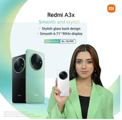 Redmi A3x || 3GB Ram 64GB Rom || 5000mAh Battery