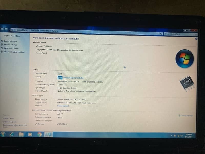 Dell Inspiron Dual-Core 2.00GHz 3